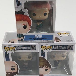 Funko POP Disney Haunted Mansion: Maid, Alexander Nitrokoff, Constance Hatchaway